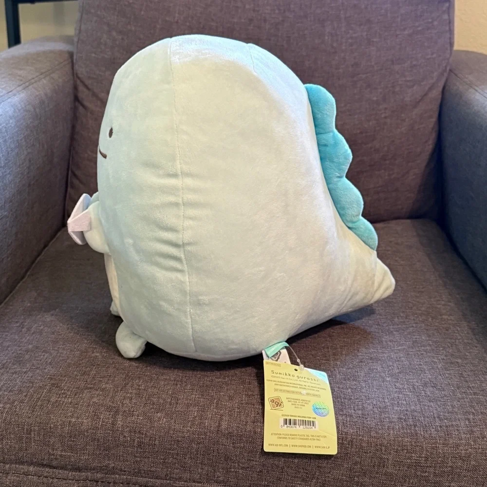 NWT San-X Sumikko Gurashi Tokage plush doll.